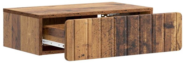 Fali oldaltábla Antik Fa 59 x 34,5 x 17 cm Szerelt Fa
