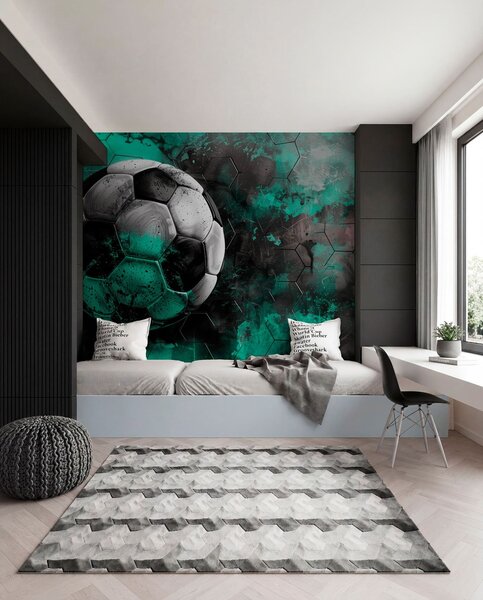 Fotótapéta Futball labda, Fotótapéta tini szoba, Fotótapéta tini szoba futball, w08618 : Uwalls.hu