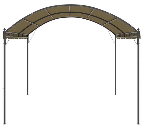 Tópszínű pavilon 4 x 3 x 2,6 m 180 g/m²