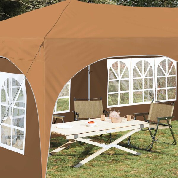 Parti sátor 575 x 288 x 245 cm Bézs Oxford Szövet