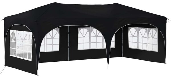 Parti sátor 575 x 288 x 245 cm Antracitszürke Oxford Szövet