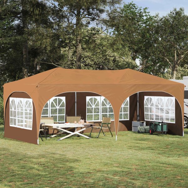 Parti sátor 575 x 288 x 245 cm Bézs Oxford Szövet