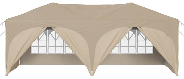 Parti sátor 575 x 288 x 245 cm Krémszínű Oxford Szövet