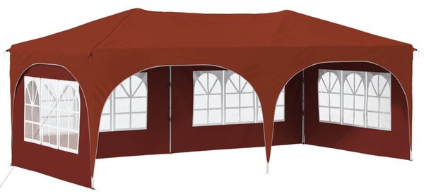 Parti sátor 575 x 288 x 245 cm Terrakotta Oxford Szövet