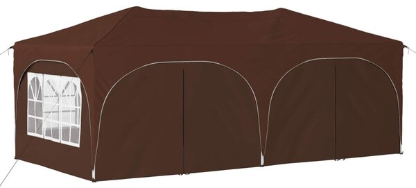Parti sátor 575 x 288 x 245 cm Barna Oxford Szövet