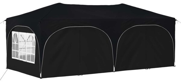 Parti sátor 575 x 288 x 245 cm Antracitszürke Oxford Szövet