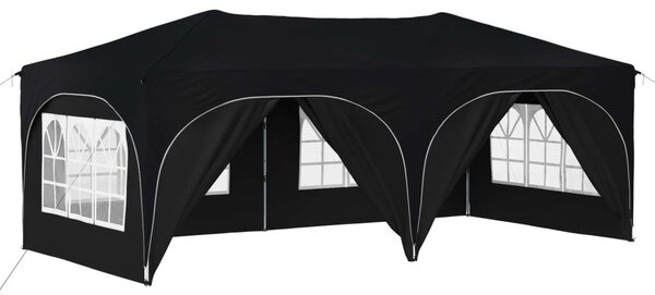 Parti sátor 575 x 288 x 245 cm Antracitszürke Oxford Szövet