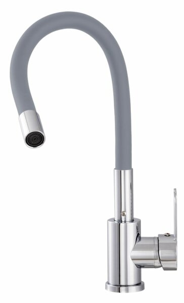 Gamma Flex 2000 Mosogató Álló Design Csaptelep - Rugalmas, Szürke