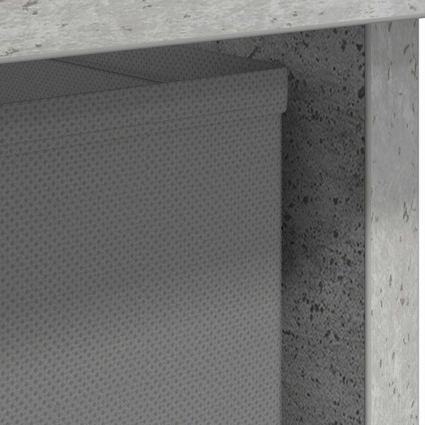 Éjjeli asztal fiókkal Beton Szürke 41 x 40 x 45 cm Faanyag