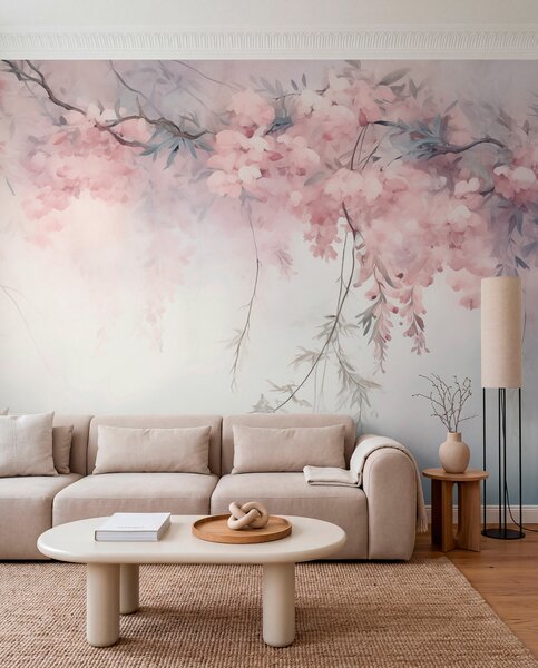 Fotótapéta Tavaszi ág, Fotótapéta akvarell, w09172v2 : Uwalls.hu