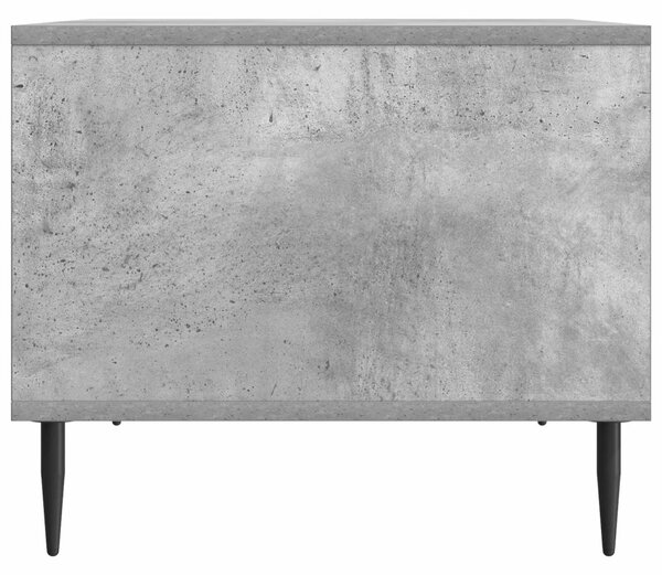 Dohányzóasztal Betonszürke 90 x 50 x 40 cm Szerelt Fa