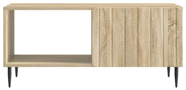 Dohányzóasztal Sonoma Tölgy 90 x 50 x 40 cm Szerelt Fa