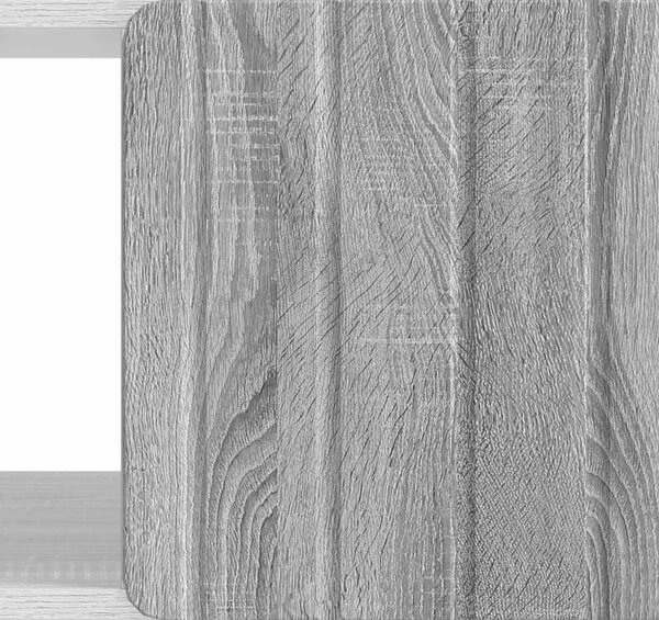 Dohányzóasztal Szürke Sonoma 90 x 50 x 40 cm Szerelt Fa