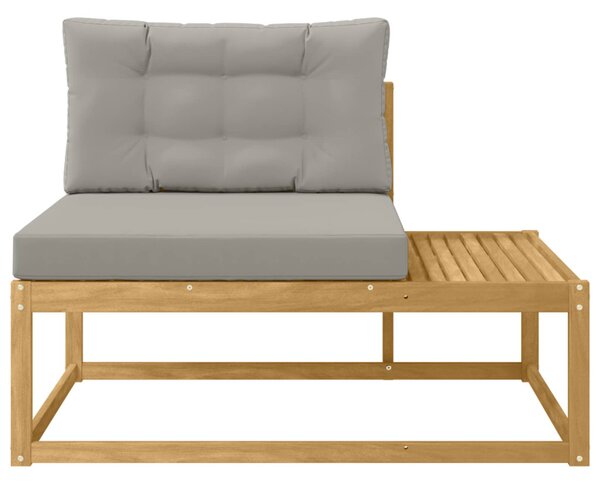 Kültéri végleges kanapé Fehér 115 x 83 x 73 cm Poliészter