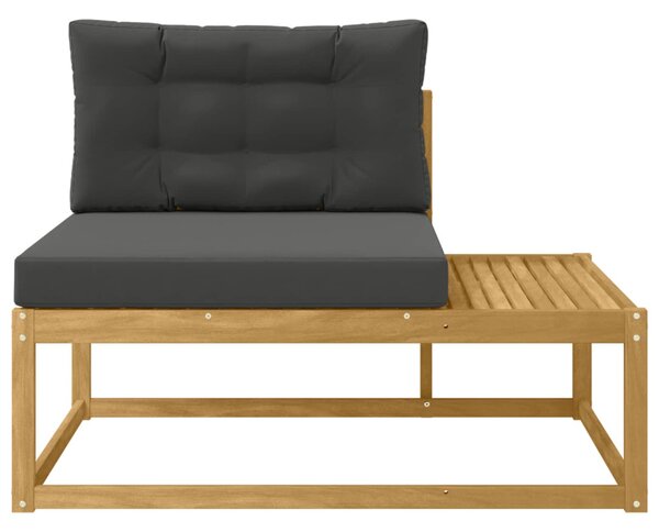 Kültéri végleges kanapé Fehér 115 x 83 x 73 cm Poliészter