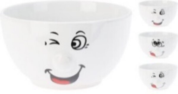 MÜZLISTÁL STONEWARE 500ML SMILEY 13X7CM