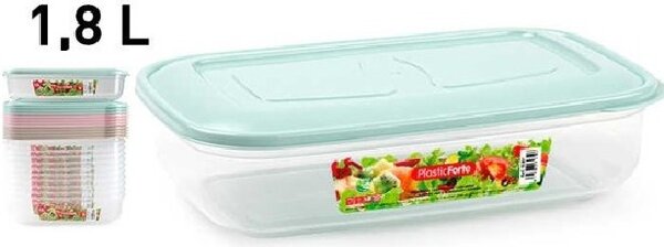 ÉTELTÁROLÓ DOBOZ SZÖGLETES MŰA. 1,8L