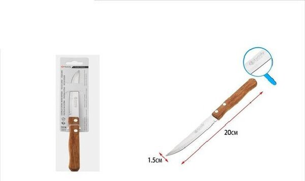 KÉS FA NYÉLLEL 20CM