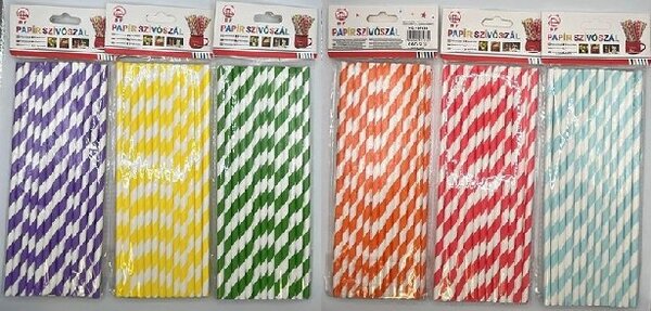 SZÍVÓSZÁL PAPÍR 25DB-OS 19,5CM 6F