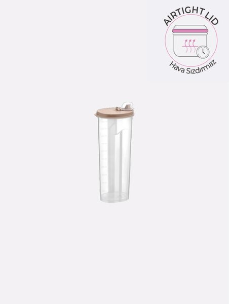 TÁROLÓ HENGER A. MŰA. TETŐVEL 600ML, 4 SZÍN "ROYAL" 15*11*8,4CM