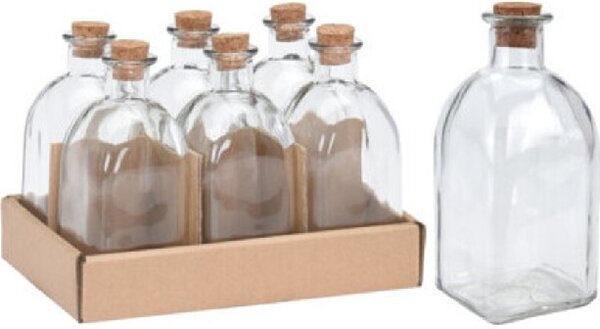 ÜVEGPALACK PARAFADUGÓVAL 280ML