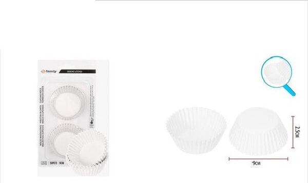 MUFFIN FORMA PAPÍR 9CM 50DB/CSOM