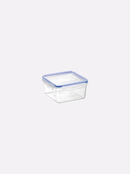 TÁROLÓDOBOZ SZÖGL. MŰA. PATENTZÁRAS TETŐVEL 340ML "SQUARE"