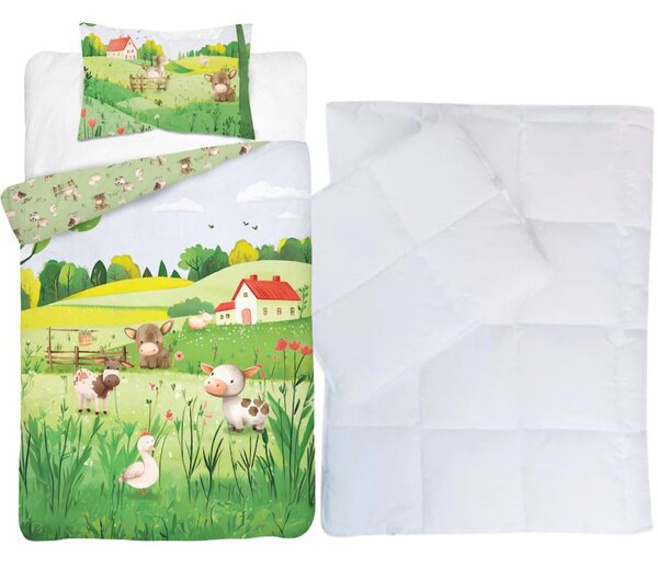Farm állatai ovis ágynemű szett (kisállatok)