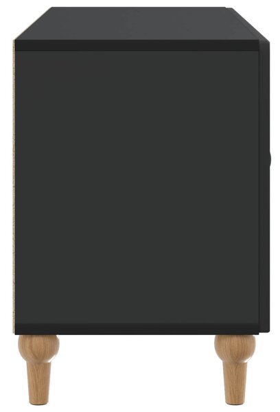 TV szekrény Fekete 99 x 34,5 x 50 cm Szerelt Fa
