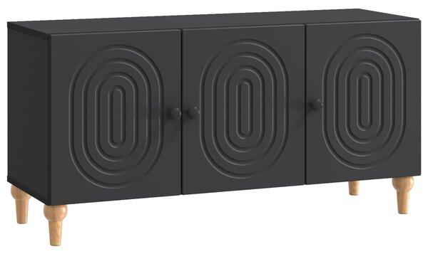TV szekrény Fekete 99 x 34,5 x 50 cm Szerelt Fa
