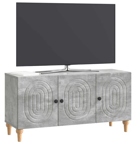 TV szekrény Betonszürke 99 x 34,5 x 50 cm Szerelt Fa