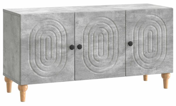 TV szekrény Betonszürke 99 x 34,5 x 50 cm Szerelt Fa