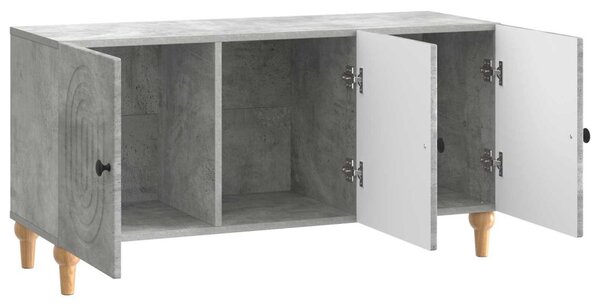 TV szekrény Betonszürke 99 x 34,5 x 50 cm Szerelt Fa
