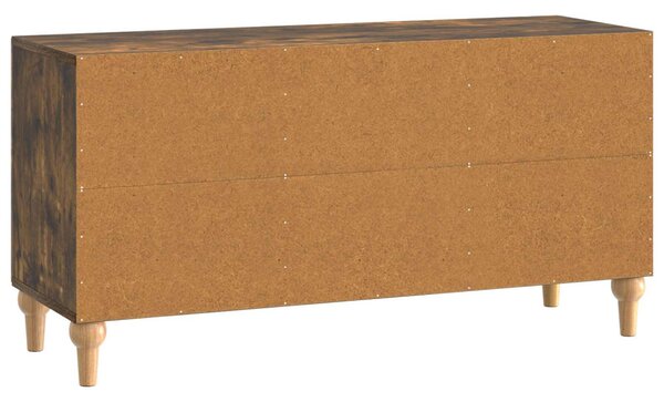 TV szekrény Füstös Tölgy 99 x 34,5 x 50 cm Szerelt Fa