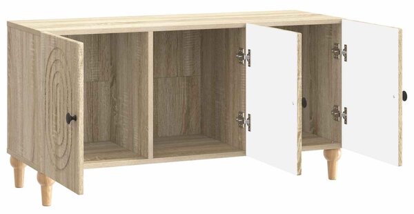 TV szekrény Sonoma Tölgy 99 x 34,5 x 50 cm Szerelt Fa