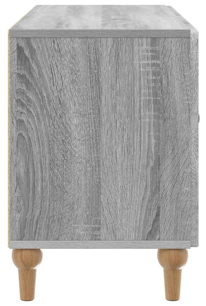 TV szekrény Szürke Sonoma 99 x 34,5 x 50 cm Szerelt Fa