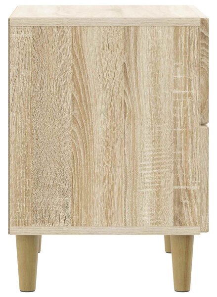 Éjjeliszekrény 2 pcs Sonoma Tölgy 43 x 34,5 x 48 cm Szerelt Fa
