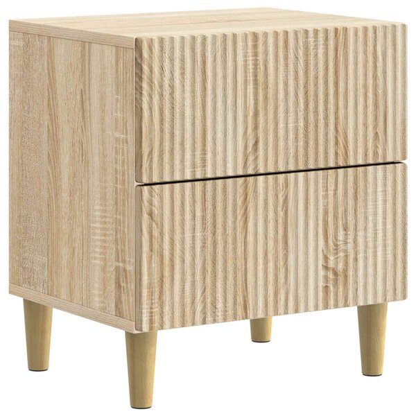 Éjjeliszekrény 2 pcs Sonoma Tölgy 43 x 34,5 x 48 cm Szerelt Fa