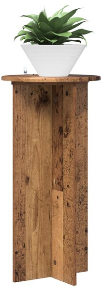 Növényállvány 2 pcs Antik Fa 40 x 40 x 80 cm Szerelt Fa