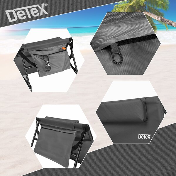 Detex® Strand alátét háttámlával - antracit