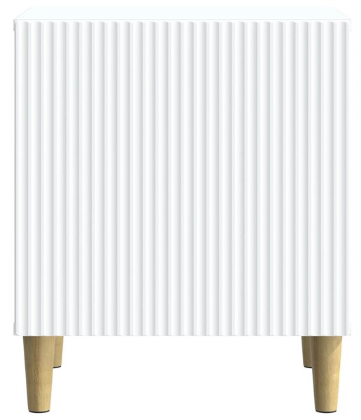 Éjjeliszekrény 2 pcs Fehér 43 x 34,5 x 50 cm Szerelt Fa