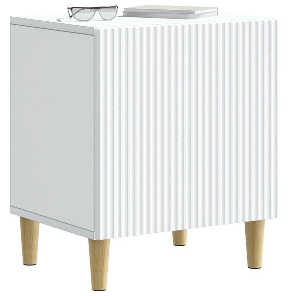 Éjjeliszekrény 2 pcs Fehér 43 x 34,5 x 50 cm Szerelt Fa