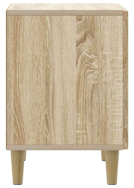 Éjjeliszekrény 2 pcs Sonoma Tölgy 43 x 34,5 x 50 cm Szerelt Fa