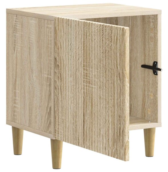 Éjjeliszekrény 2 pcs Sonoma Tölgy 43 x 34,5 x 50 cm Szerelt Fa