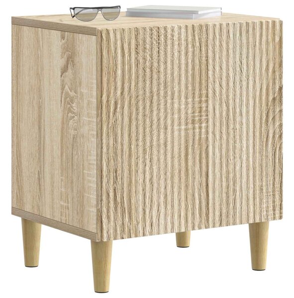 Éjjeliszekrény 2 pcs Sonoma Tölgy 43 x 34,5 x 50 cm Szerelt Fa