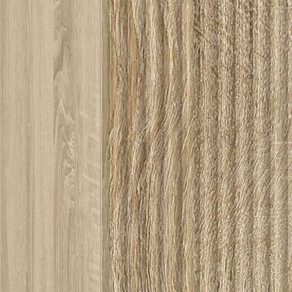 Éjjeliszekrény 2 pcs Sonoma Tölgy 43 x 34,5 x 50 cm Szerelt Fa