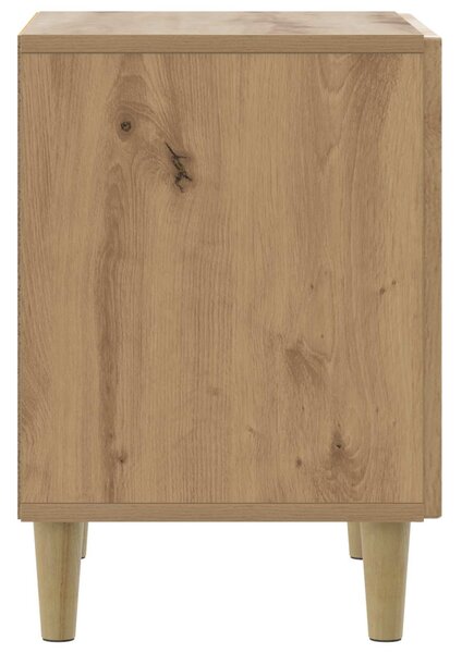 Éjjeliszekrény 2 pcs Kézműves Tölgy 43 x 34,5 x 50 cm