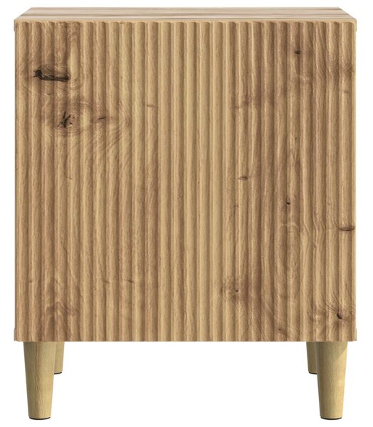 Éjjeliszekrény 2 pcs Kézműves Tölgy 43 x 34,5 x 50 cm