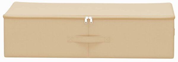 Tároló Doboz 6 pcs Krémszínű 70 x 40 x 18 cm Nem szőtt textil