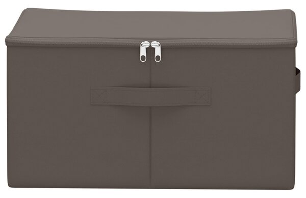 Tároló Doboz Szürke 43 x 34 x 23 cm Nem szőtt textil